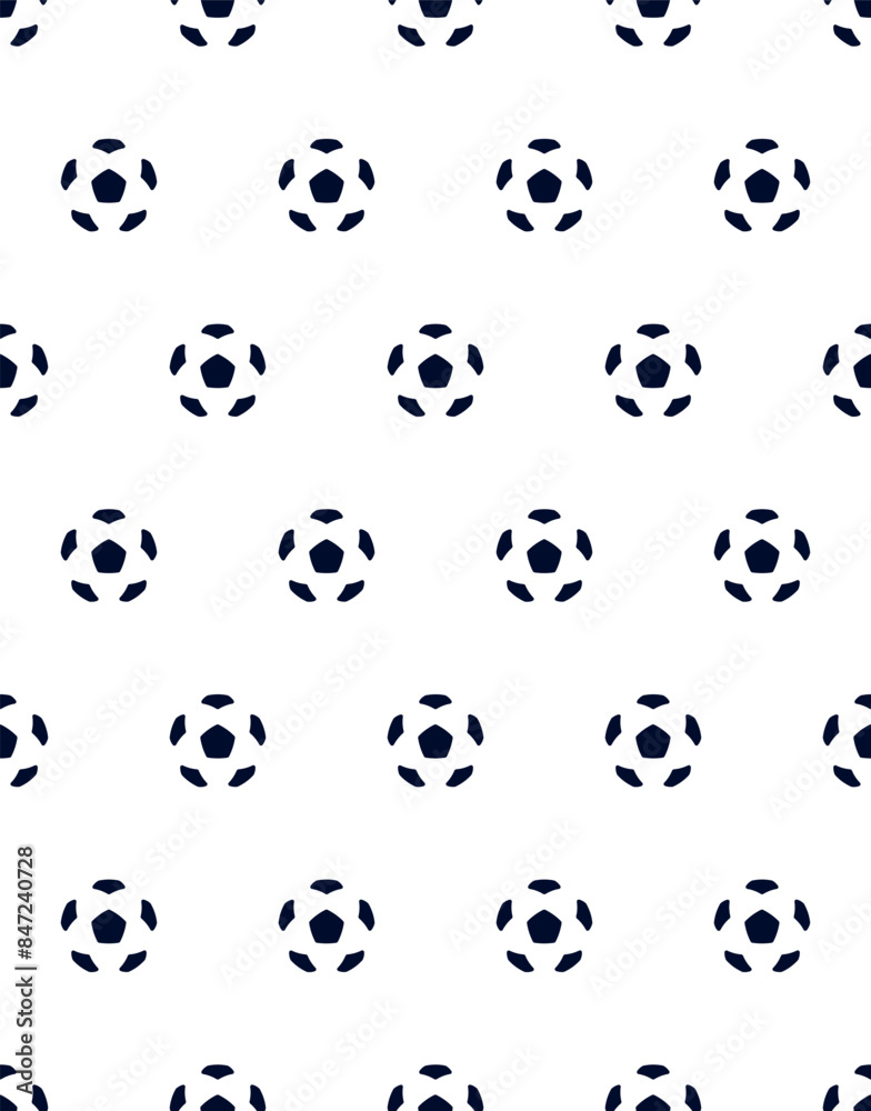 Soccer ball pattern Soccer ball pattern