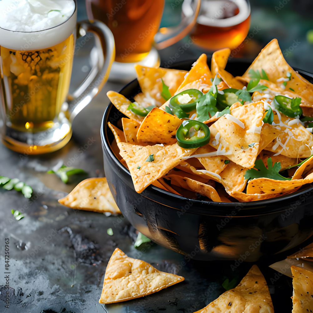 nachos and guacamole. Generative AI nachos and guacamole. Generative AI