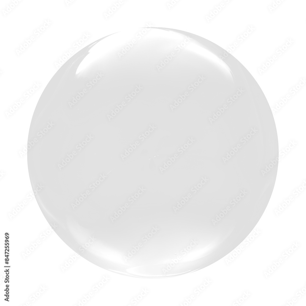 Soap bubble on transparent background Soap bubble on transparent background