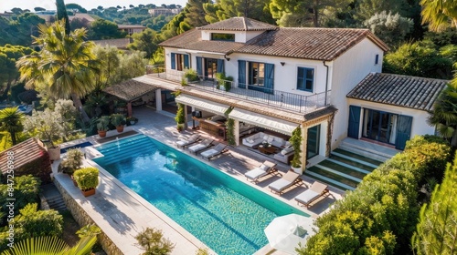 Luxurious villa with pool © sania