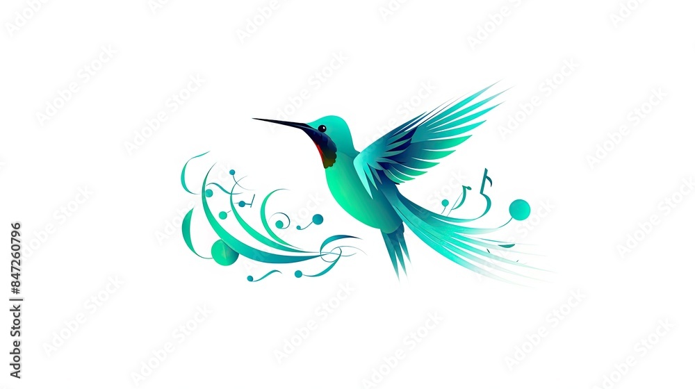 Obraz premium illustration of a bird
