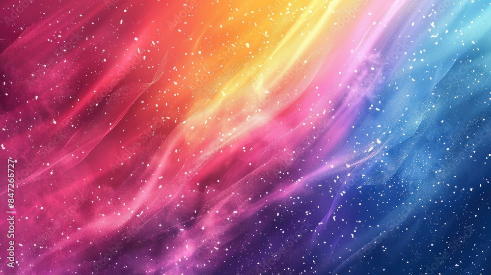 Abstract Colorful Background with White Spots Abstract Colorful Background with White Spots