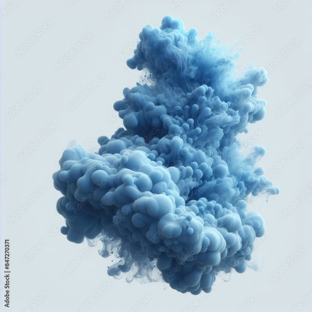 Blue Smoke: Hypnotic Visual Wonder Blue Smoke: Hypnotic Visual Wonder