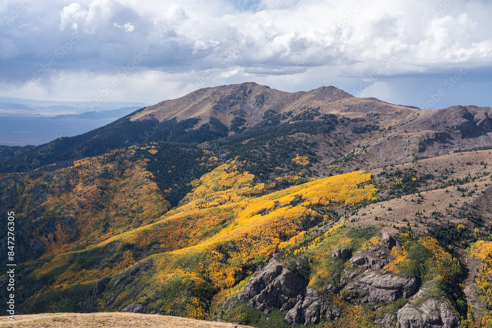 Beautiful Colorado Rocky Mountains in the Fall / Autumn