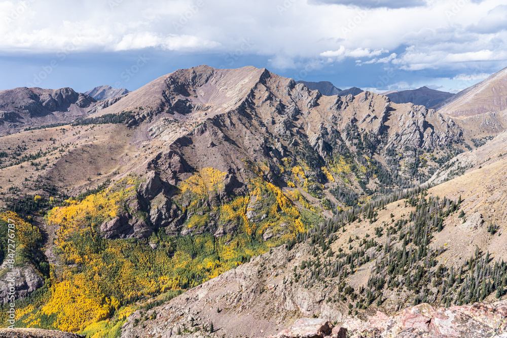 Beautiful Colorado Rocky Mountains in the Fall / Autumn