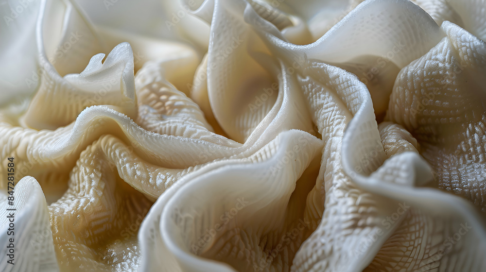 A close-up shot of a gourmet fast food dumpling, highlighting the delicate wrapping and filling A close-up shot of a gourmet fast food dumpling, highlighting the delicate wrapping and filling