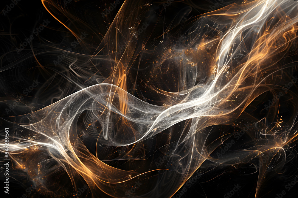 Veins of light weave through the darkness, illuminating an ethereal abstract scene.
Veins of light weave through the darkness, illuminating an ethereal abstract scene.