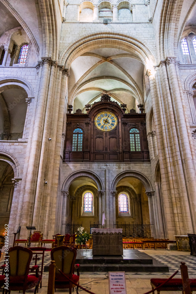 Abbatiale Saint-Étienne de Caen dans l'Abbaye-aux-Hommes