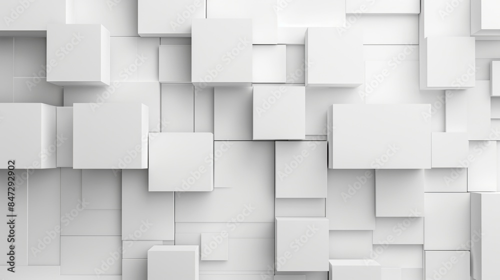 Modern 3D white cubic abstract background with a clean, minimalist design. Perfect for digital art, contemporary designs, and stylish wallpapers. Modern 3D white cubic abstract background with a clean, minimalist design. Perfect for digital art, contemporary designs, and stylish wallpapers.