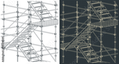 Scaffolding blueprints