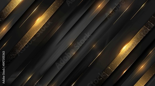 Premium Black Gold Wallpaper