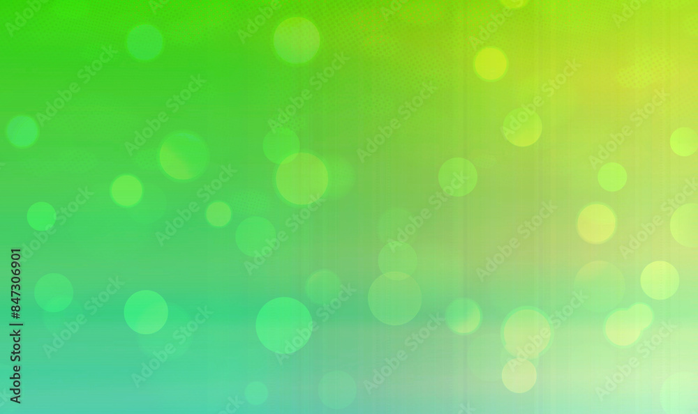 Obraz premium Green bokeh background for banner, poster, Party, Anniversary, greetings, and various design works