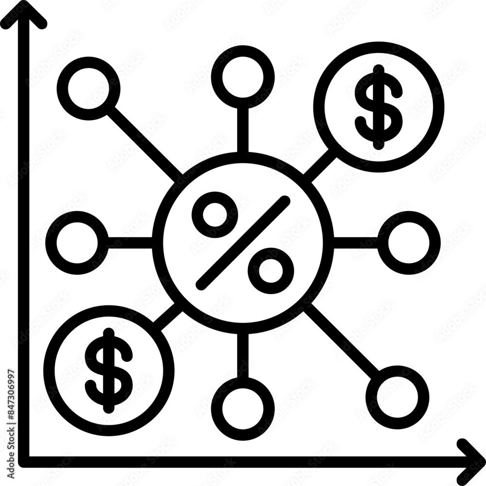 Compound Interest Icon Compound Interest Icon