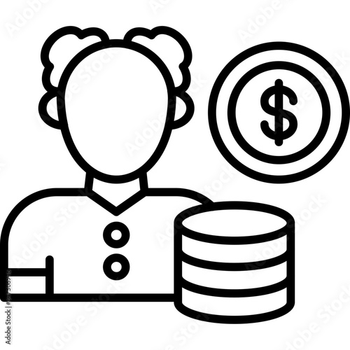 Retirement Savings Icon