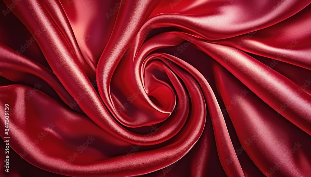 Obraz premium red satin background