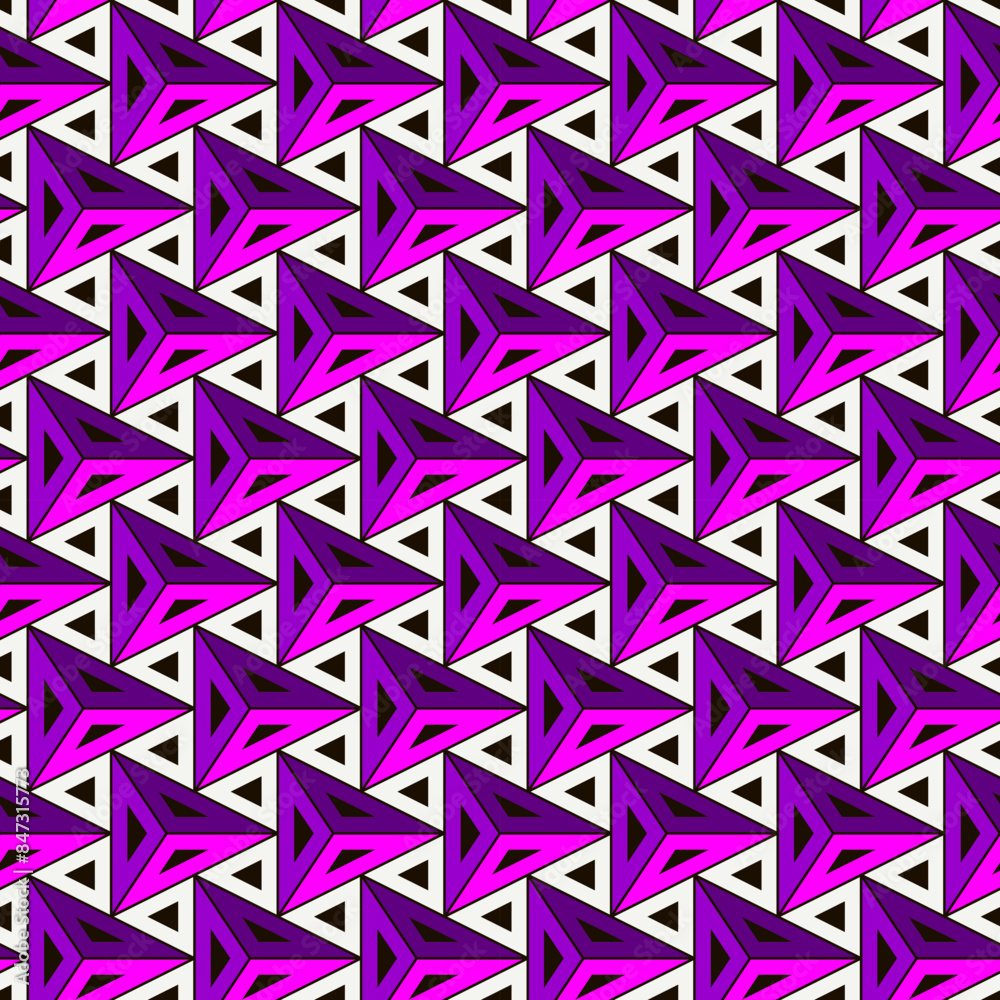 Contemporary geometric pattern. Repeated triangles ornament. Modern abstract background. Seamless surface design. Geo wallpaper. Digital paper, textile print. Vector illustration Contemporary geometric pattern. Repeated triangles ornament. Modern abstract background. Seamless surface design. Geo wallpaper. Digital paper, textile print. Vector illustration