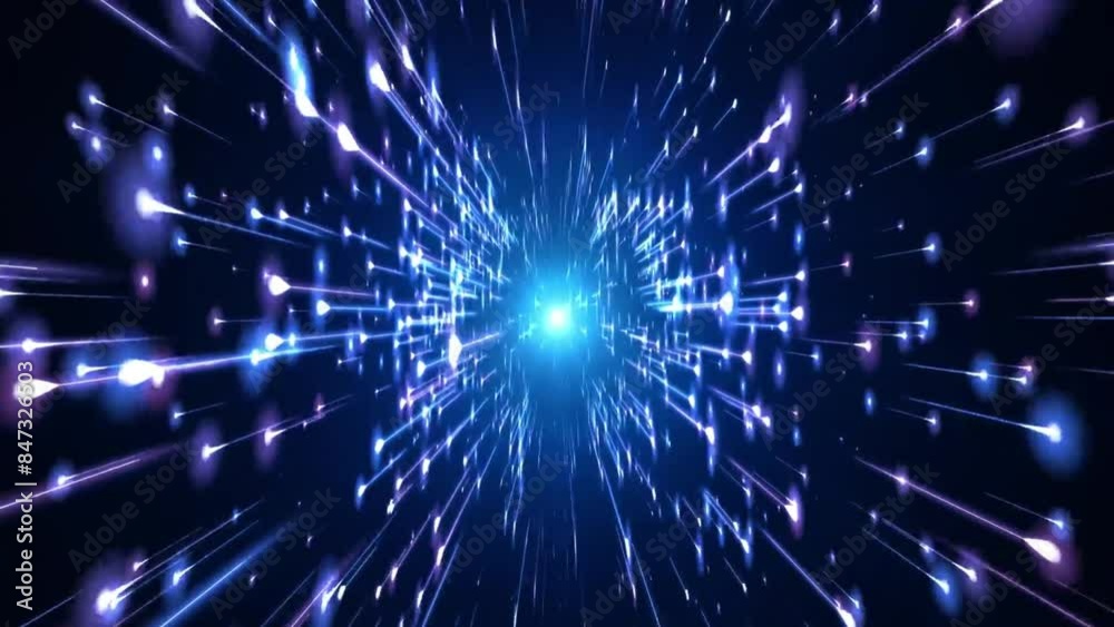 4k Glowing Comets Hyperspace Motion Background 4k Glowing Comets Hyperspace Motion Background