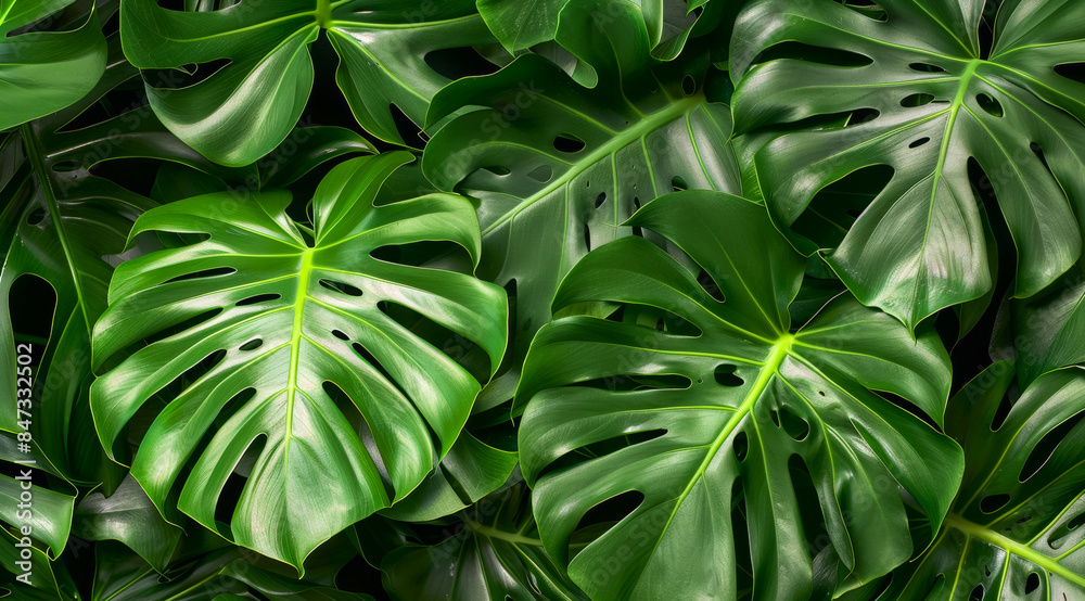 A close up of a green leafy plant with many leaves A close up of a green leafy plant with many leaves
