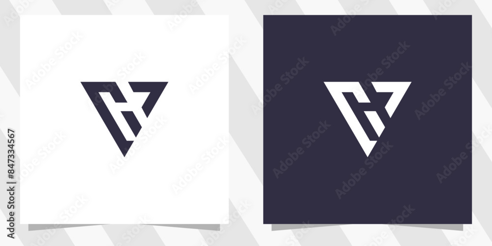 letter vh hv logo design vector letter vh hv logo design vector