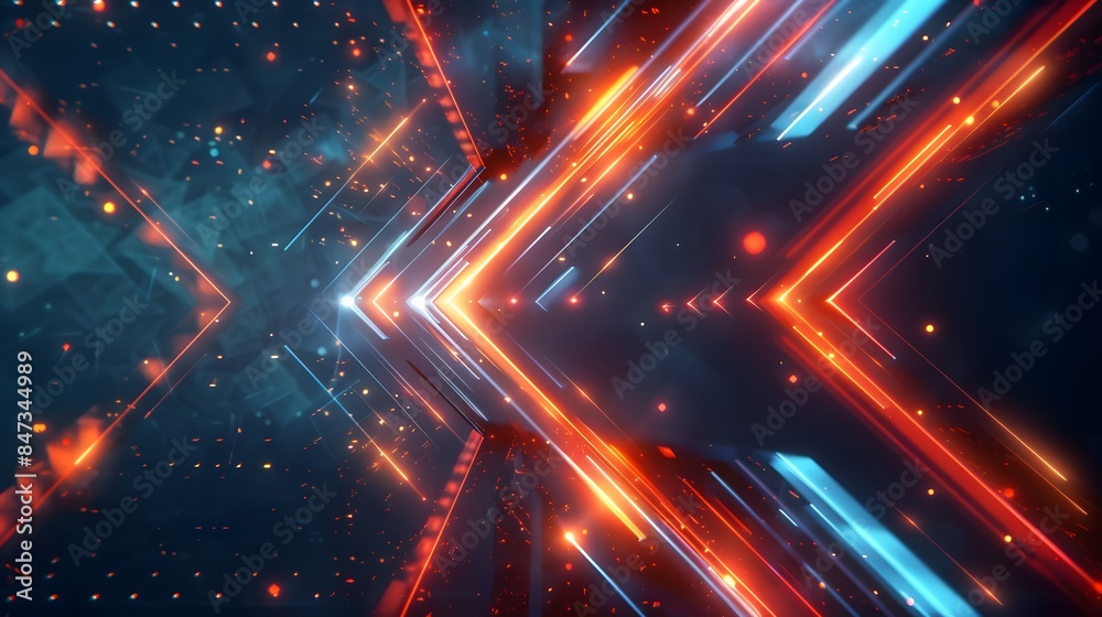 Glowing Arrow Video Game Background
Glowing Arrow Video Game Background