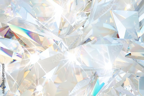 Sparkling Crystal Background