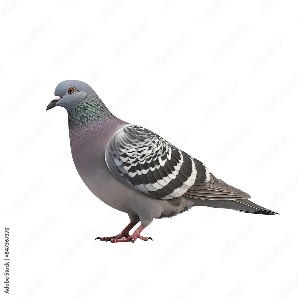 Fototapeta premium dove isolated on white background, PNG