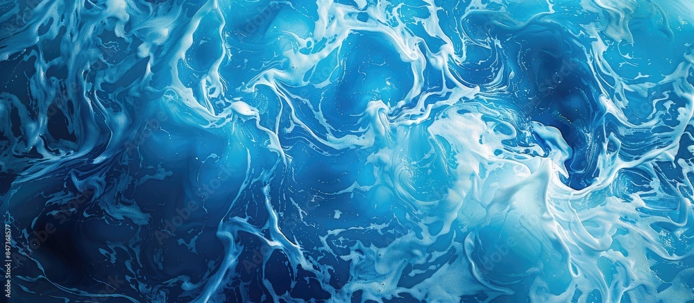 Abstract background image of blue water waves with a beautiful natural swirl pattern texture captured in photography. Abstract background image of blue water waves with a beautiful natural swirl pattern texture captured in photography.