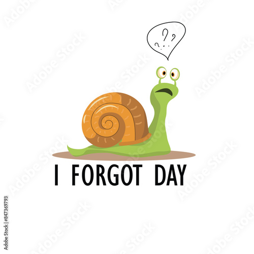 I Forgot Day, July 2, Funny snail