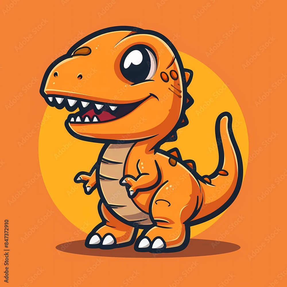 Cute Tyrannosaurus rex, T-Rex Cute Tyrannosaurus rex, T-Rex