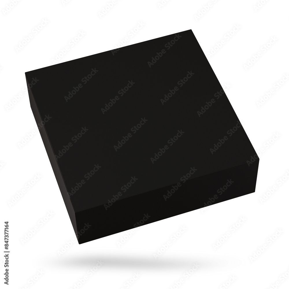 Box Packaging Mockup Black Color Box Packaging Mockup Black Color