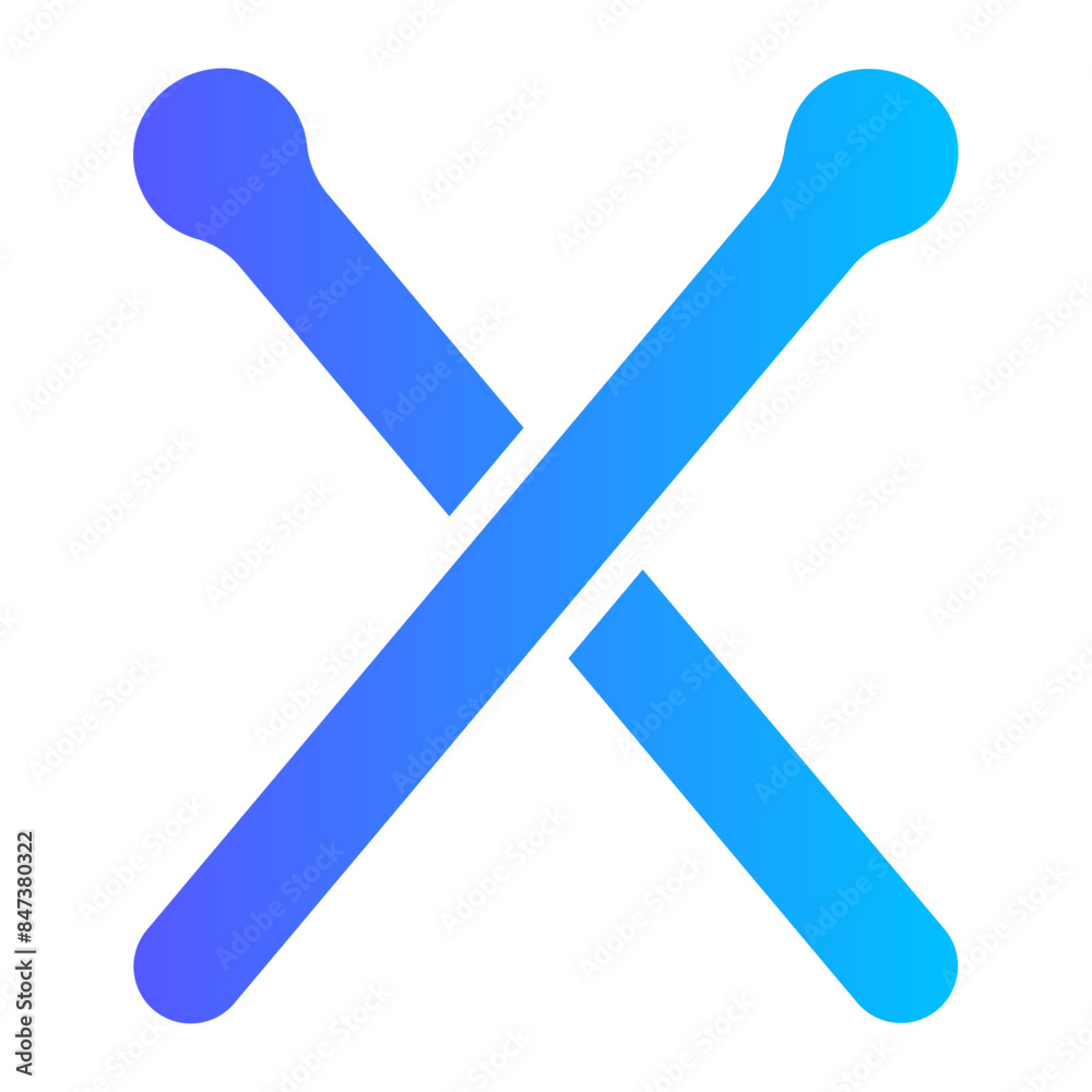 mallet gradient icon mallet gradient icon