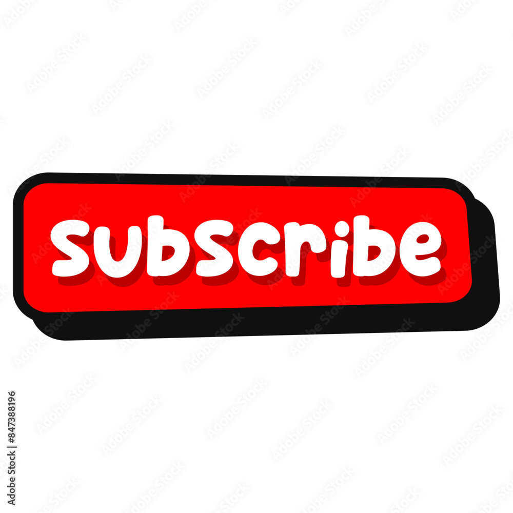 Subscribe button icon