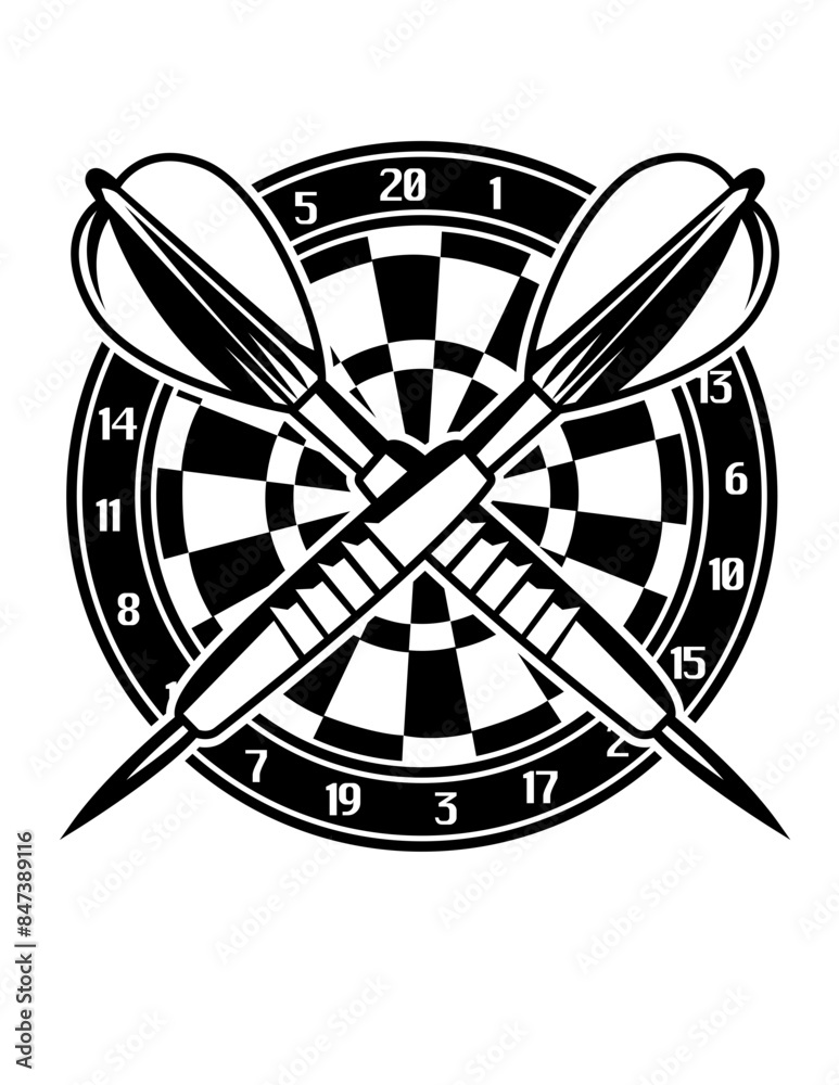 Dart Game | Target Shoot | Bull’s Eye | Indoor Sports | Dartboard | Wal ...