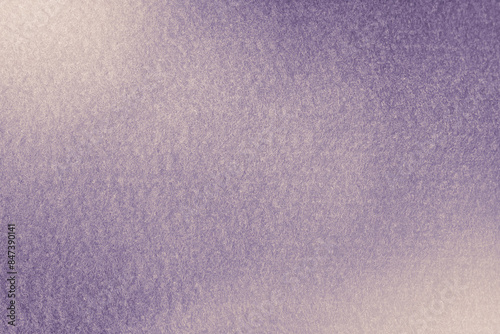 Violet felt background with white vignette. Surface of fabric texture in purple color.