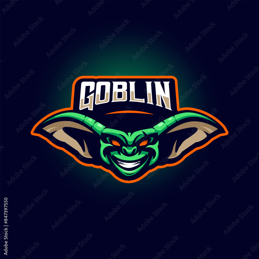 Goblin Head Mascot Logo Goblin Head Mascot Logo