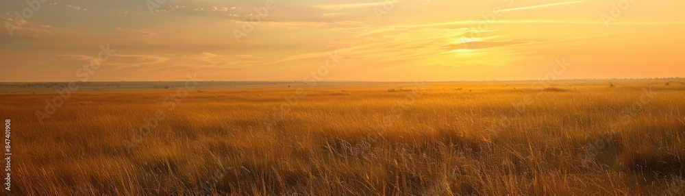 A field of tall grass with a few trees in the background A field of tall grass with a few trees in the background