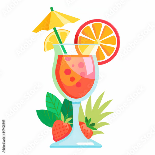 Fruity Summer Cocktail