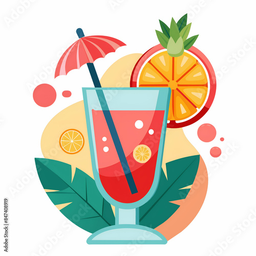 Fruity Summer Cocktail