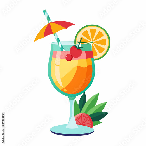 Fruity Summer Cocktail