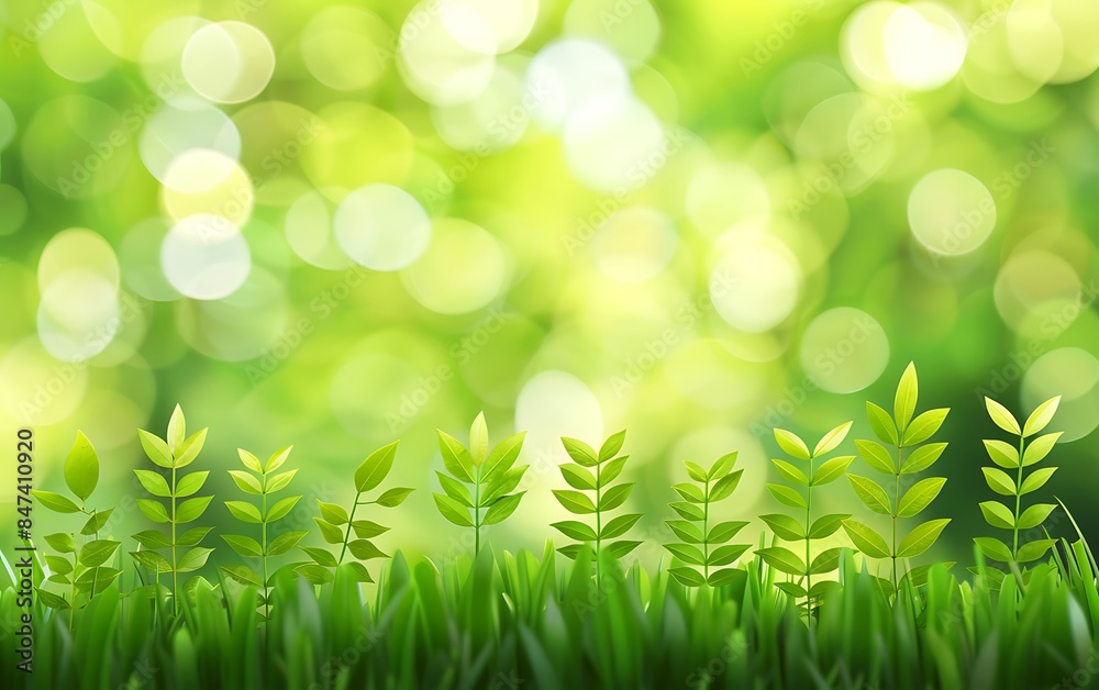 Obraz premium green grass background