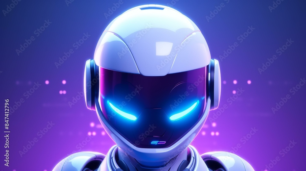 Transform your customer service with a cuttingedge AI chatbot boasting a sleek and colorful futuristic design. Transform your customer service with a cuttingedge AI chatbot boasting a sleek and colorful futuristic design.