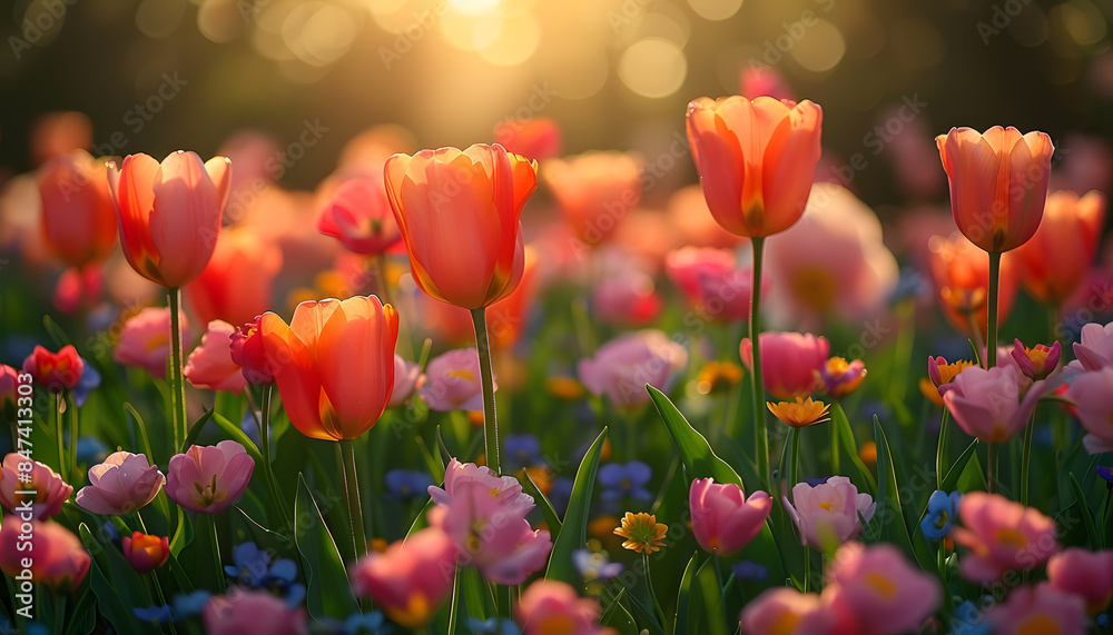 Fototapeta premium flower background