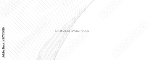 Abstract White and gray wavy lines and geometric design and modern grid background. Beautiful turquoise tulle fabric on white background. cover, poster, banner, card. vector illustration