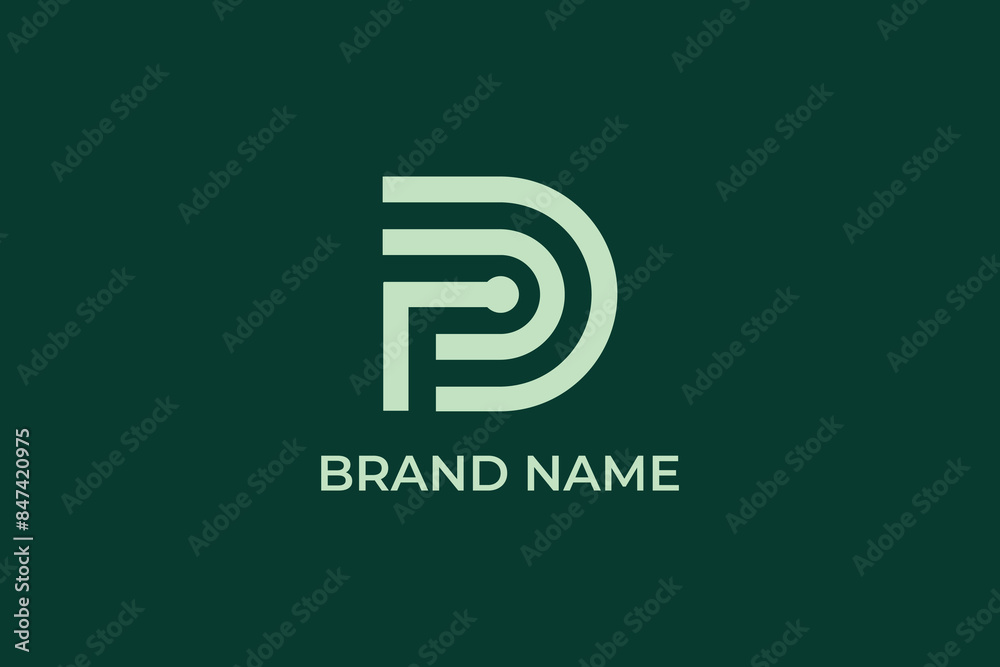 D letter abstract lineart logo, letter DI line art tech logo, letter C tech company logo, letter D connection logo, logomark D letter abstract lineart logo, letter DI line art tech logo, letter C tech company logo, letter D connection logo, logomark