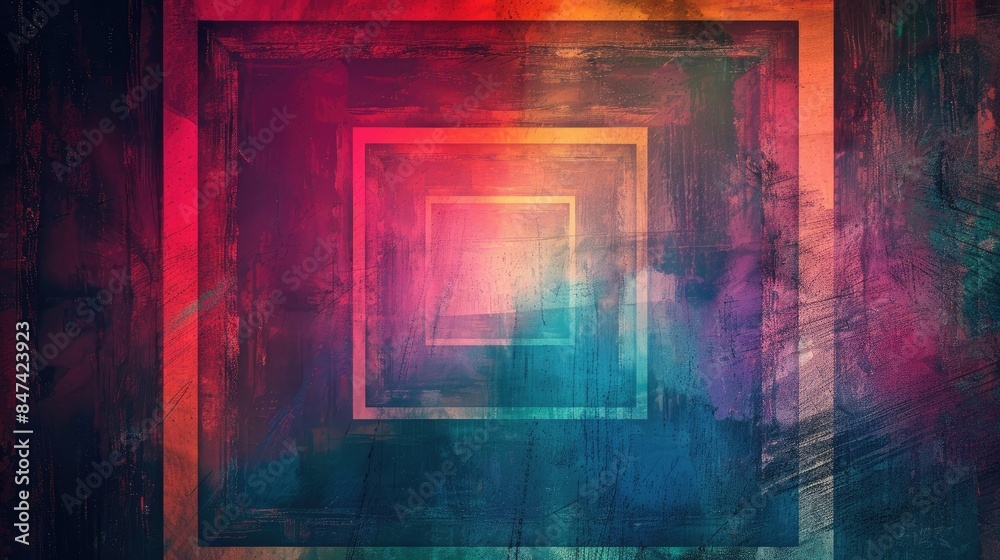 custom made wallpaper toronto digitalMulticolored and noisy retro background in the shape of a rectangle