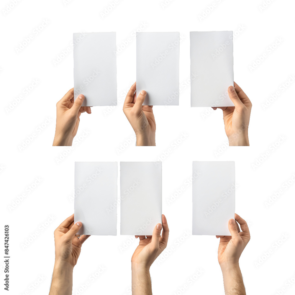 hands holding blank paper
collage images. Isolated On Transparent Background hands holding blank paper
collage images. Isolated On Transparent Background