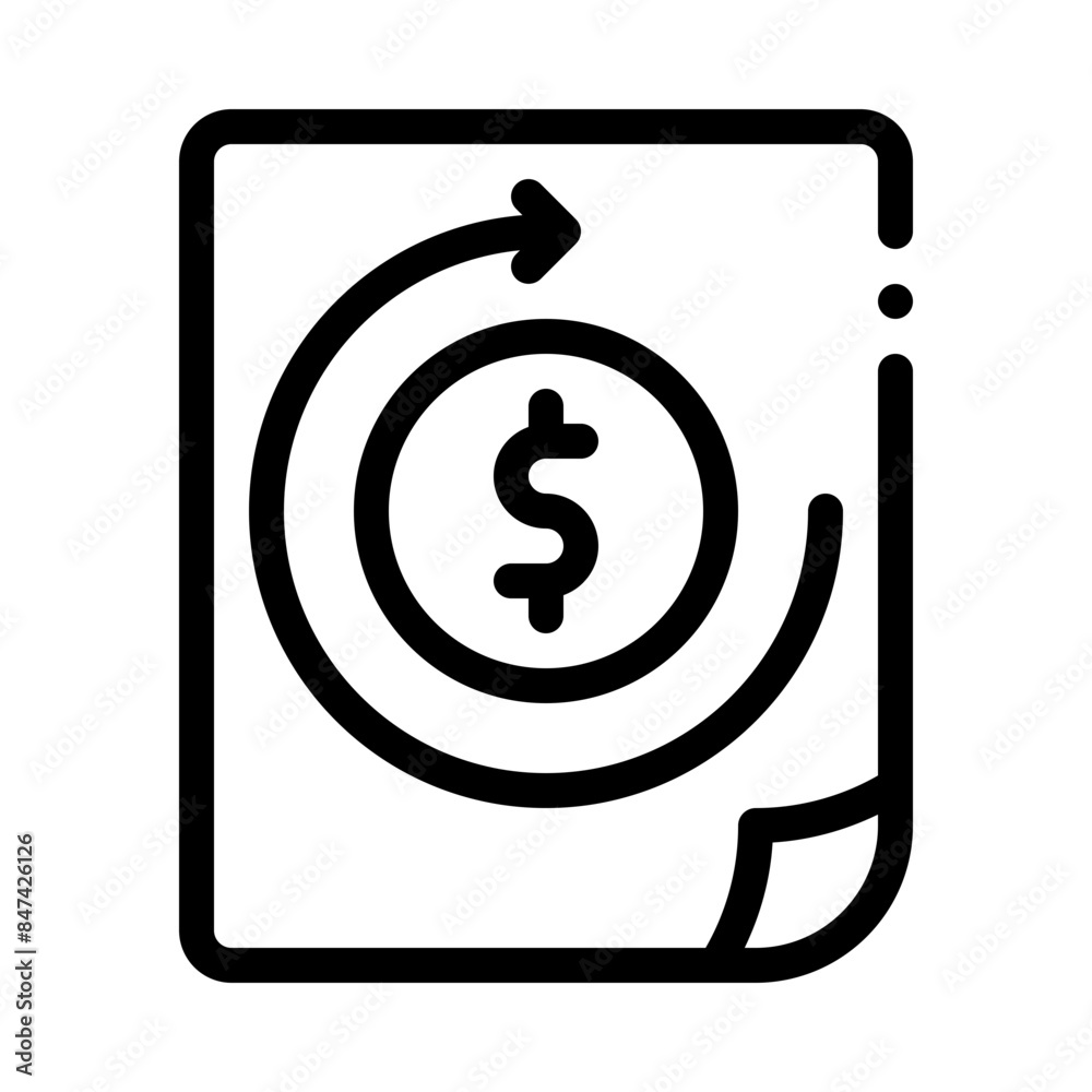 roi line icon roi line icon