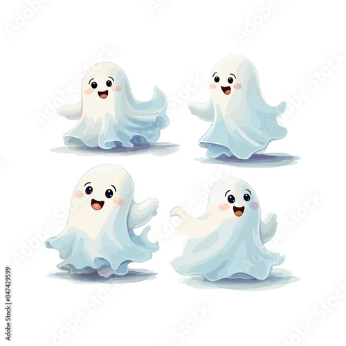 four images of ghost ghost are shown with one that says ghost ghost
