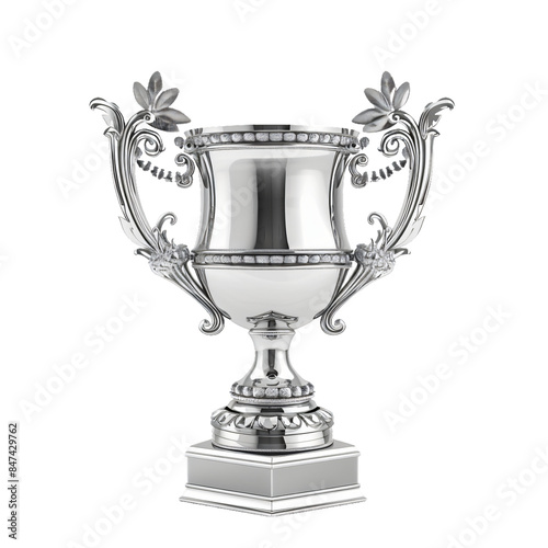 gold trophy cup, Isolated On Transparent Background