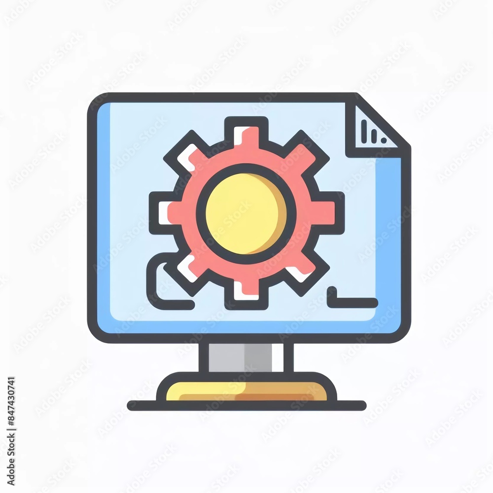 Improvement icon, Filled flat Improvement icon for computer and mobile, simple flat illustration on white background which is very beautiful Improvement icon, Filled flat Improvement icon for computer and mobile, simple flat illustration on white background which is very beautiful